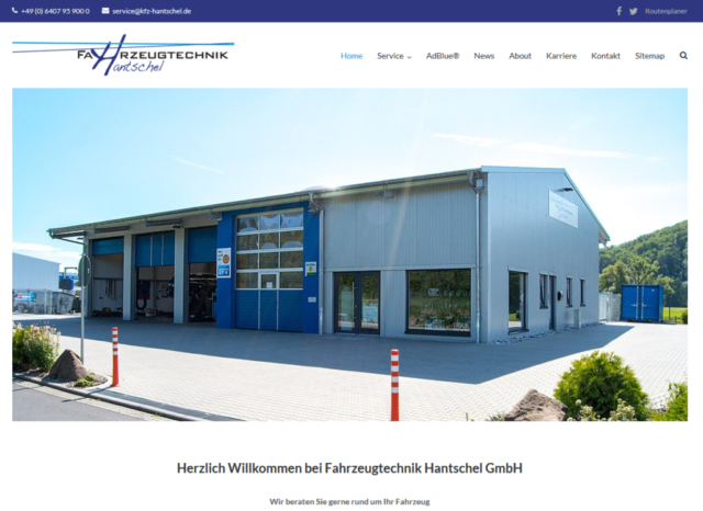 Fahrzeugtechnik Hantschel GmbH Relaunch 2018