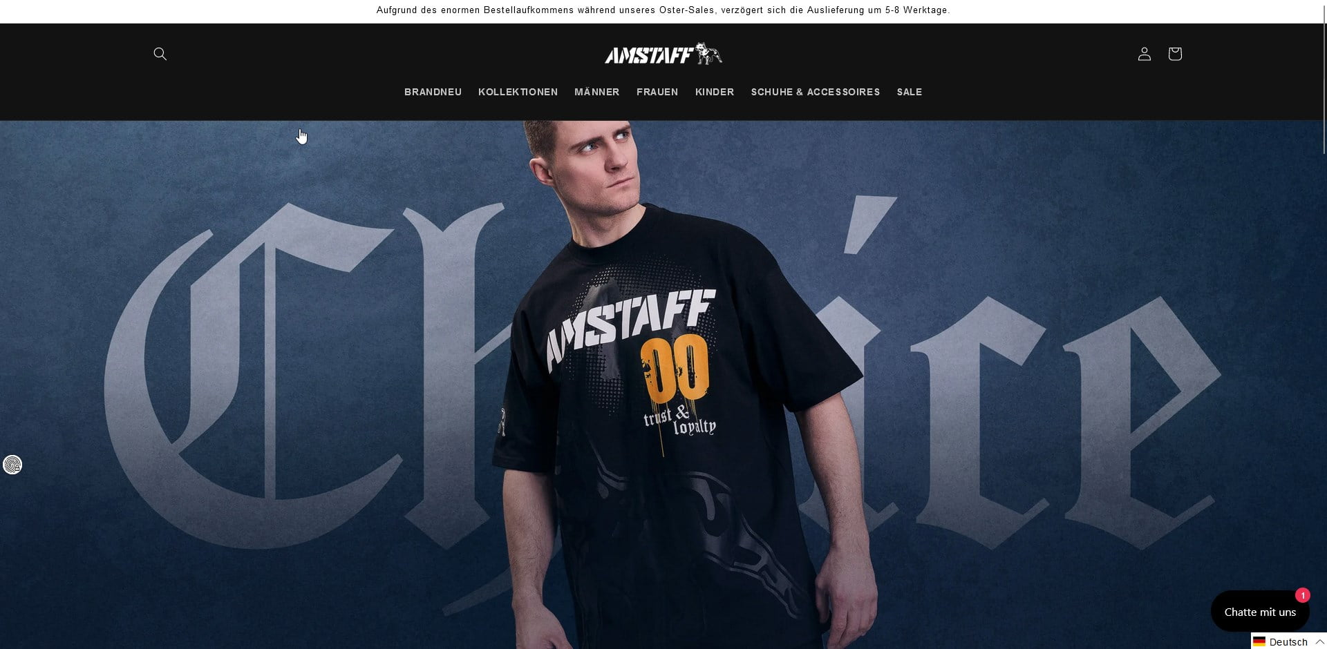 Amstaff Wear Onlineshop Bild 1