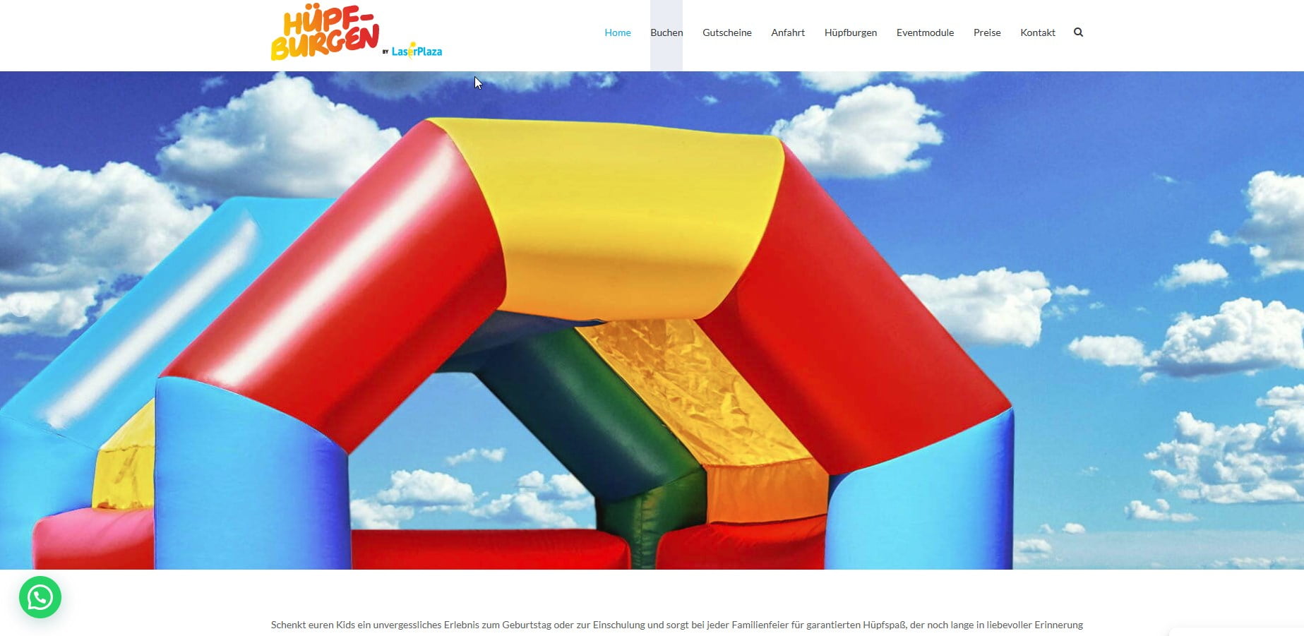 Hüpfburg Gießen Bild 1