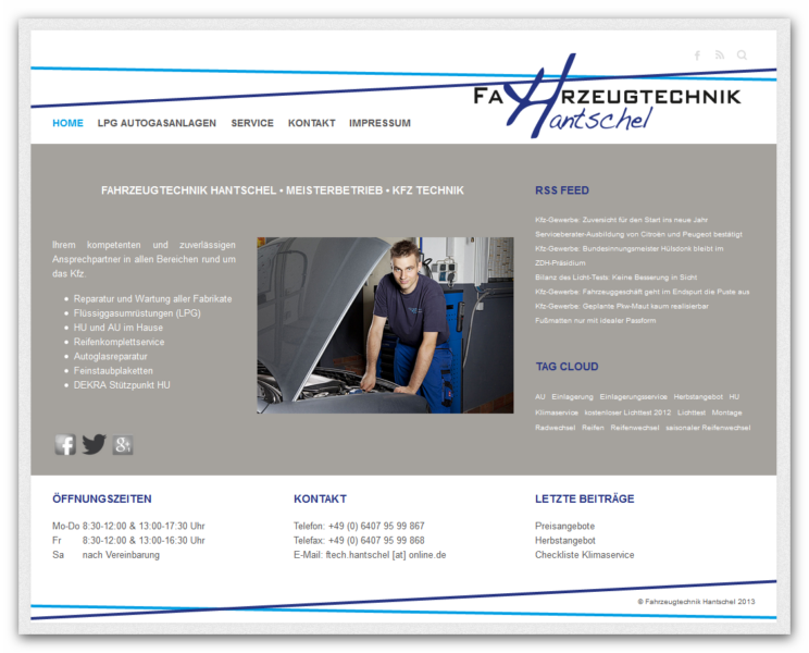 Fahrzeugtechnik Hantschel GmbH 2013 Bild 1