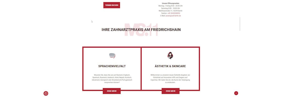 Zahnarzt in Friedrichshain – ZAF Berlin Bild 2